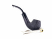 Pipa Talamona Sabbiata Black Italy Bent Apple 9mm o Riduttore