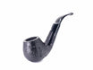 Talamona Sandblasted Pipe Black Italy Bent Apple 9mm or Reducer