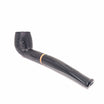 Talamona Sandblasted Pipe Black Italy Semi Bent Pear