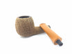 Used Pipe G. Penzo Pipe Apple Bog Oak Cumberland Yellow Rodata