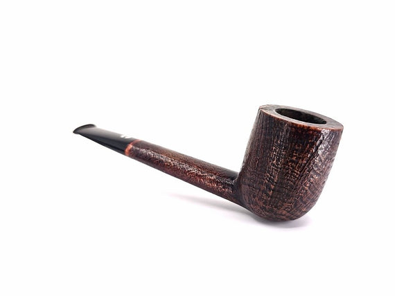 Pipa Usata Il Ceppo Sabbiata Canadese 1 con bocchino originale Nuovo Rodata