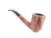 Estate pipe Il Ceppo Sandblasted bent Billiard group 1 with new original mouthpiece