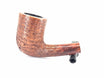 Estate pipe Il Ceppo Sandblasted bent Billiard group 1 with new original mouthpiece