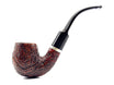 Pipa Usata Inglese Dunhill Red Bark 422 Bent Made in England 16 (1976) Rodata