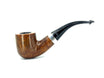 Used Irish Pipe Peterson Sterling Silver 01 Galway Bent Pot Smooth