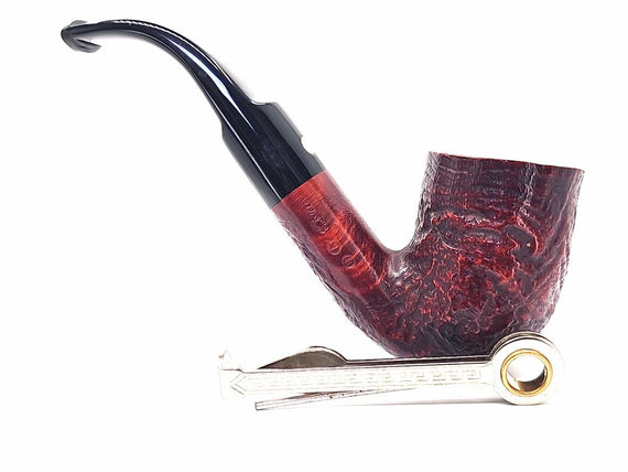 Pipa Usata Mastro de Paja 1 B '1 Sole' Bent Billiard Rodata