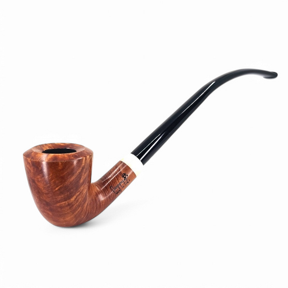 Floppy pipe churchwarden smooth bent dublin