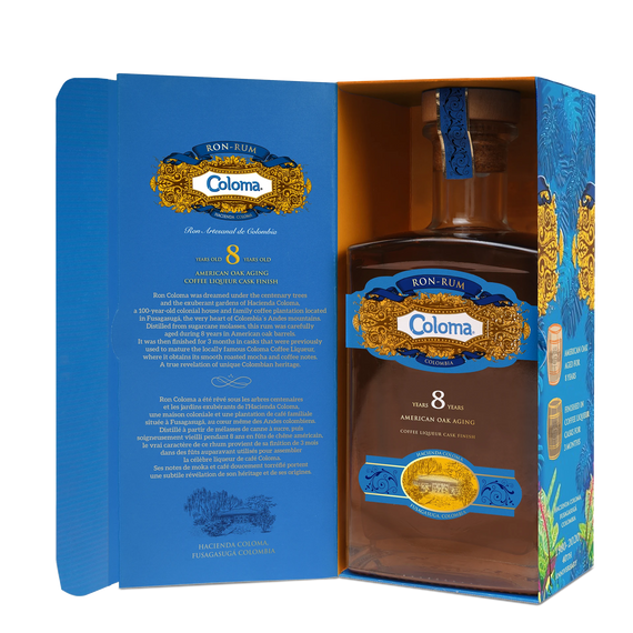 Rum Coloma 8 años (spanish rum)