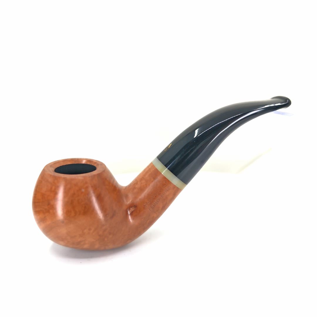 PIPA SAVINELLI PRIMO FUMO LISCIA 642 KS Bent Apple – Floppypipe