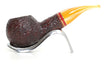 Savinelli St. Nicholas 320ks author rusticated semi-bent pipe Limited Edition 2024 6mm - 9mm