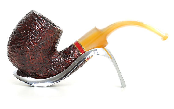 Pipa Savinelli St. Nicholas 614 billiard rusticata Limited Edition 2024 6mm - 9mm