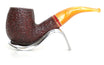 Savinelli St. Nicholas 616ks billiard curved rusticated pipe Limited Edition 2024 6mm - 9mm