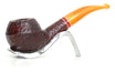 Pipa Savinelli St. Nicholas 673ks rhodesian curva rusticata Limited Edition 2024 6mm - 9mm