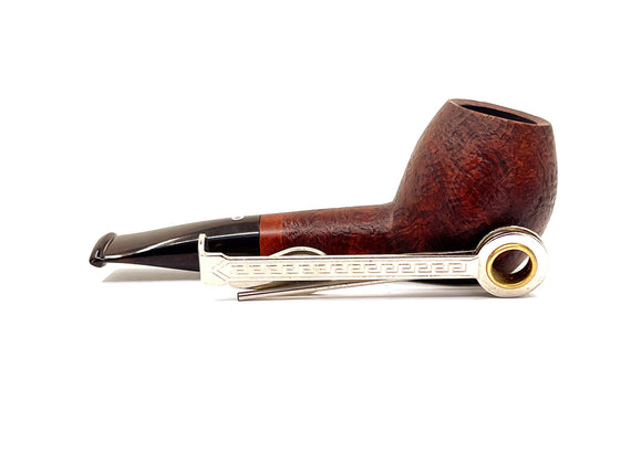 Talamona Pipa Incontro Brucianaso Apple Sabbiata Rossa Stand up