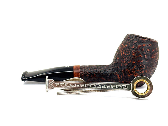 Talamona Pipa Incontro Brucianaso Apple Sabbiata Marrone Paolo Croci Stand Up