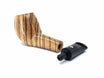 Talamona Toscano The Pipe For cigar Italy the Pipette smokes Tuscan Apple Smooth Zebrano