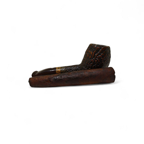 Talamona Toscano La Pipa Per sigaro Italy la Pipetta fuma toscani Sabbiata Marrone Apple
