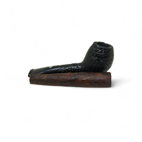 Talamona Toscano La Pipa Per sigaro Italy la Pipetta fuma toscani Sabbiata Nera Apple