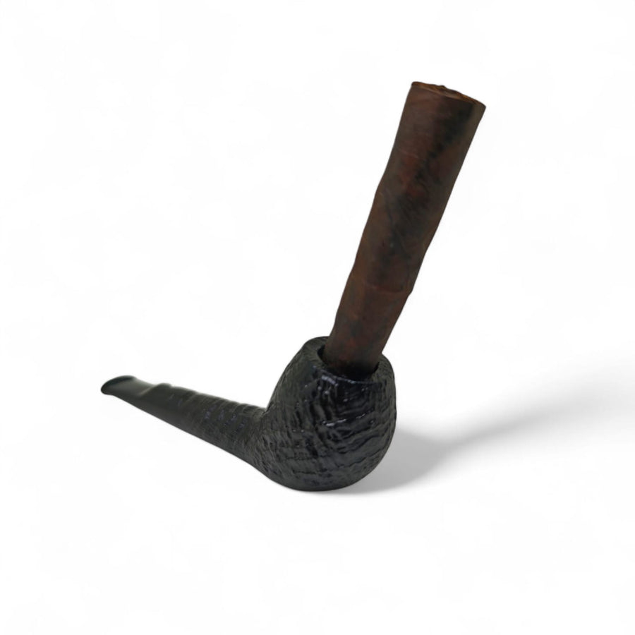 Talamona Toscano La Pipa Per sigaro Italy la Pipetta fuma toscani Sabbiata Nera Apple