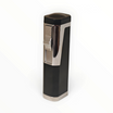 Accendino Floppypipe Eurojet 3 jet flame nero opaco con finiture cromate e bucasigari integrato