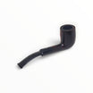 Floppypipe Alfred Dunhill 4216 Bent Billiard pipe in Bruyere mahogany finish with black ebonite saddle stem