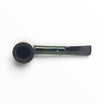 Floppypipe Alfred Dunhill Bruyere 4216 bent billiard pipe with black ebonite saddle stem and white spot logo