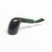 Floppypipe Alfred Dunhill Bruyere 4216 bent billiard pipe in dark mahogany briar with black ebonite saddle stem