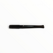 Bocchino per sigarette Floppypipe Dunhill in metacrilato nero con espulsore e iconico punto bianco