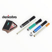 Bocchini per sigarette Floppypipe Denicotea Twin in fibra di carbonio con adattatore per formati standard e slim