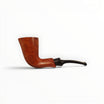 Floppypipe Pipa Brebbia Nemo Selected Italy, a classic briar pipe with a smooth, polished finish and a black stem.