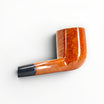 Pipa Floppypipe Castello Collection KKK Shape 35 Semi Bent Billiard in radica naturale con bocchino nero