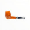 Pipa Floppypipe Castello Kino 2026 billiard liscia in radica con ghiera in argento massiccio e bocchino nero