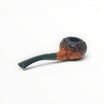 Pipa Floppypipe Castello Le Dune Carlo Scotti shape Tomato con finissaggio Old Sea Rock e bocchino in metacrilato