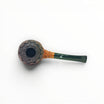 Pipa Floppypipe Castello Le Dune Carlo Scotti shape Tomato con finitura Old Sea Rock scura e base naturale scolpita