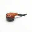 Pipa Floppypipe Castello Le Dune Carlo Scotti shape Tomato con finitura Old Sea Rock e bocchino in metacrilato nero.