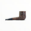 Floppypipe Castello Old Antiquari KKKK, dark sandblasted briar, short Canadian shape 33, black tapered mouthpiece with white dot.