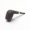 Pipa Floppypipe Castello Sea Rock edizione limitata Kino 2026, forma billiard rusticata con ghiera in argento massiccio.