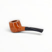 Floppypipe Pipa Castello Shape 55 KK occhio di pernice pipe, smooth finish, orange briar wood with black metacrilato mouthpiece.