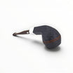 Floppypipe Chacom Faubourg 389 dark sandblasted bulldog pipe with diamond shank and metal ferrule.