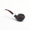Floppypipe Pipa Chacom Faubourg 280 Bent Bulldog sabbiata con ghiera in nickel, bocchino in metacrilato cumberland.