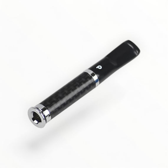Bocchini per sigarette Floppypipe Denicotea Twin in fibra di carbonio con adattatore per formati standard e slim