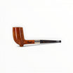 Floppypipe Pipa Paronelli 80th Anniversary, limited edition 55/80, natural smooth briar wood, stand up design, silver band, horn stem.