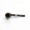 Floppypipe Pipa Paronelli 80th Anniversary Morta (Bog Oak) Stand Up pipe, limited edition 20/80. Black bog oak with silver band and horn mouthpiece.