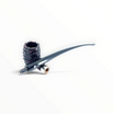 Pipa Floppypipe Peterson's of Dublin Churchwarden Barrel Rusticata con finitura rustica scura e bocchino lungo