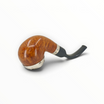 Pipa Floppypipe Peterson Silver Cup XL02 in radica liscia con coperchio antivento in argento e bocchino fishtail