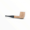 Pipa Floppypipe Primitive Billiard in radica naturale sabbiata con bocchino in metacrilato nero e filtro 9mm