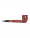 Floppypipe Pipa Pascucci Canadese sabbiata a contrasto, radica bordeaux sabbiata e liscia con inserto ambra, bocchino nero.
