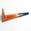 Pipa Floppypipe Castello Collection KKK Shape 35 in radica naturale liscia con bocchino nero e marchio inciso