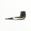 Pipa Castello edizione limitata Kino 2026 forma billiard liscia con ghiera in argento massiccio su Floppypipe