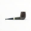 Pipa Castello Kino 2026 edizione limitata forma billiard liscia con ghiera in argento massiccio su Floppypipe